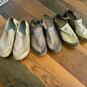 Columbia Men’s PFG Bahama Vent Shoe, Size 9, 3 pairs